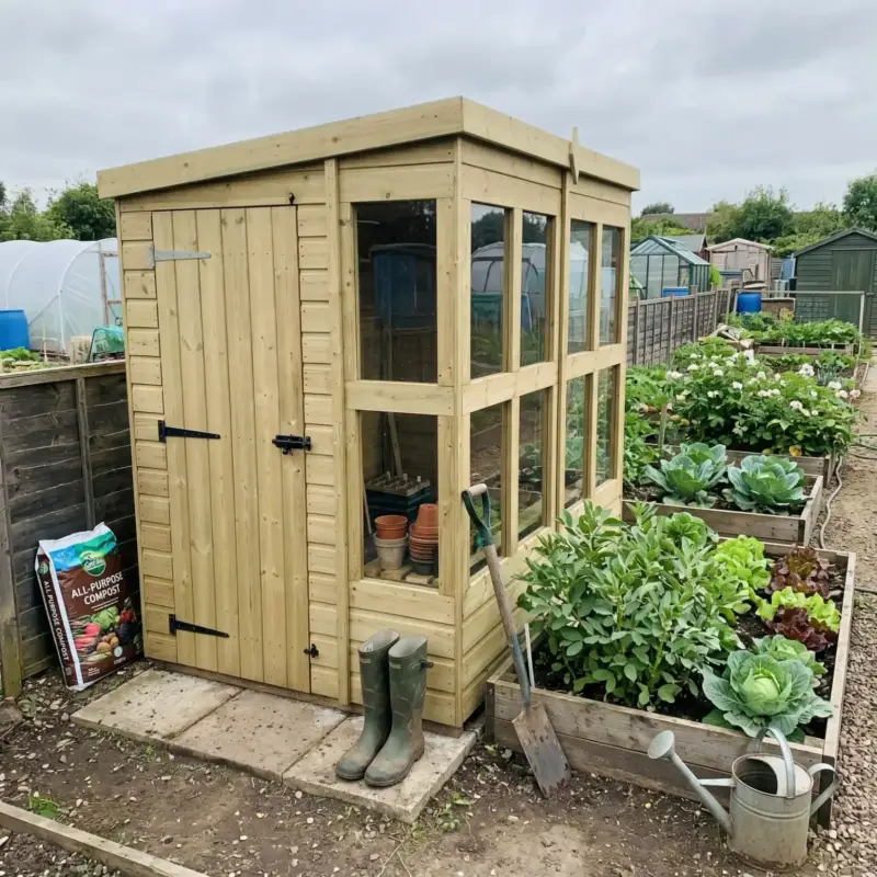 A Total Sheds building in a customer’s garden