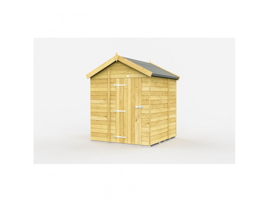 F&F 7ft x 5ft Apex Shed