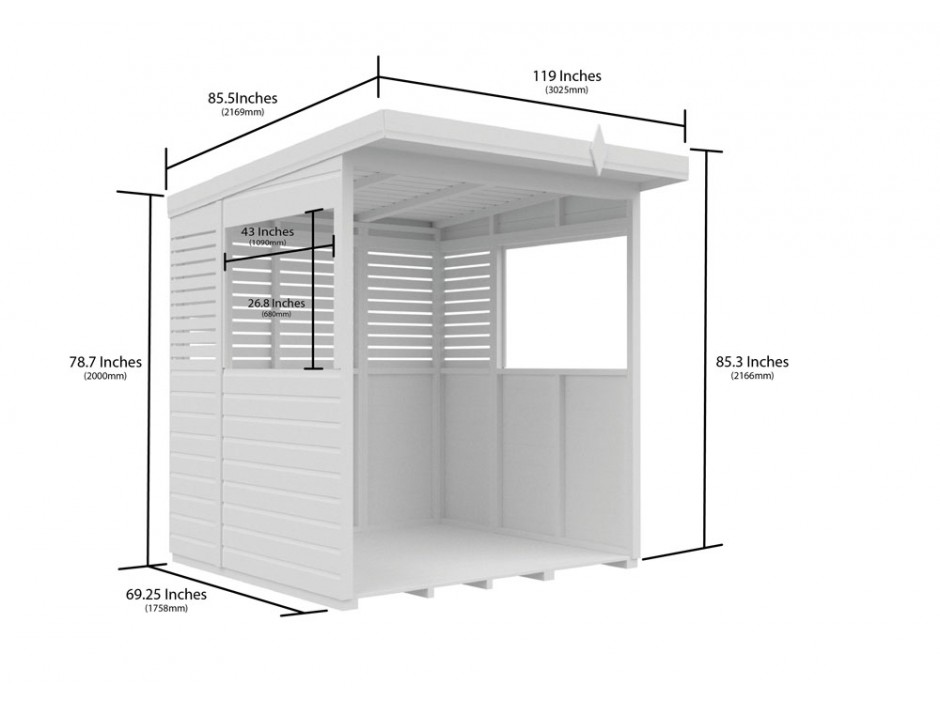 6ft x 6ft BBQ/Outdoor Kitchen